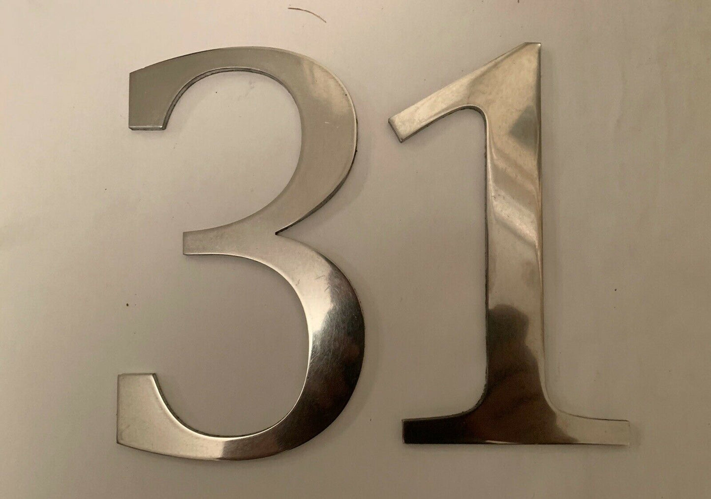 House Numbers Polished
