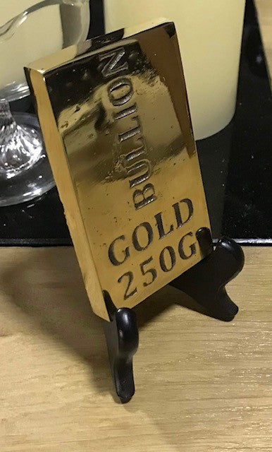 novelty gold ingot