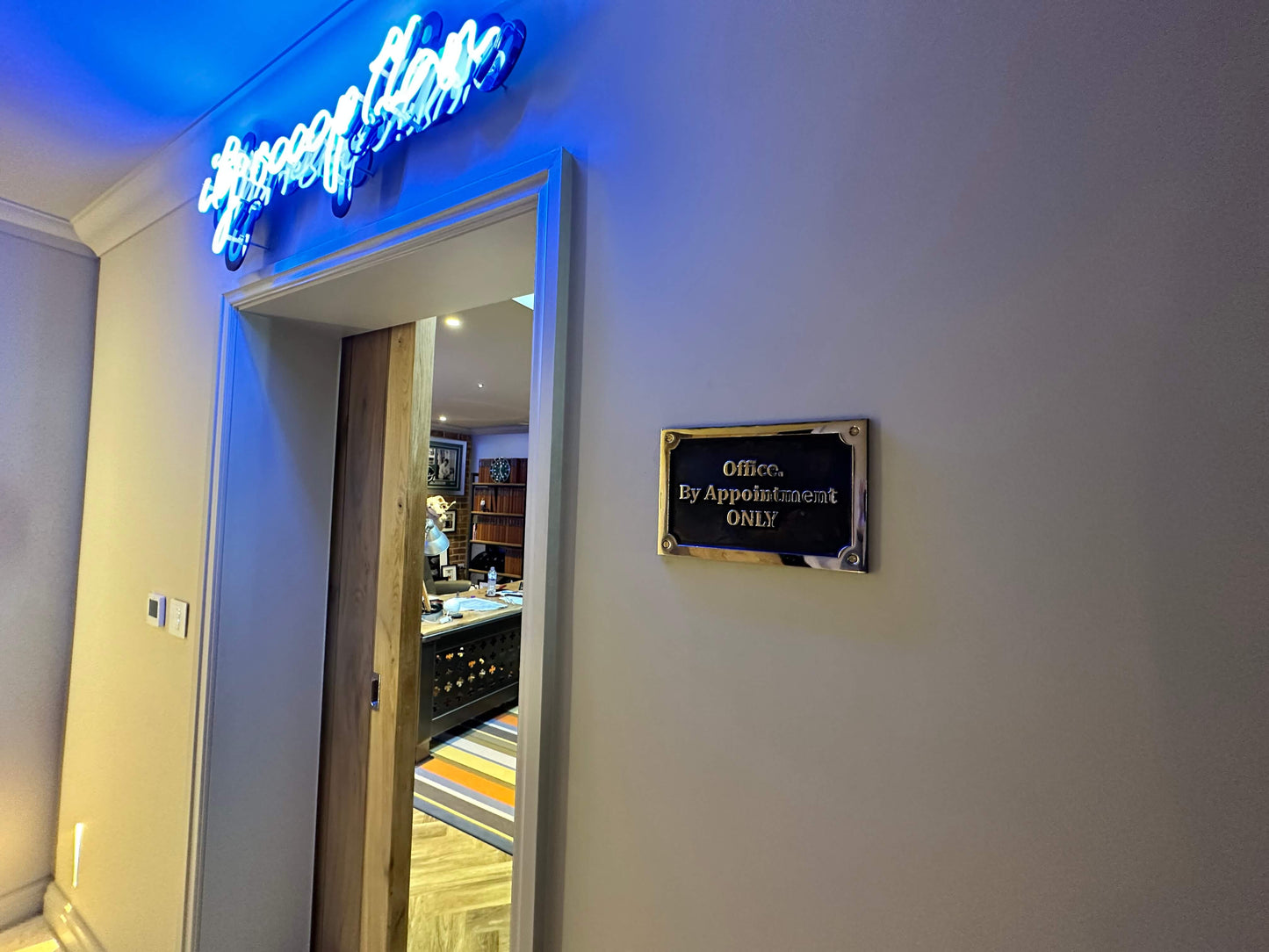 hotel plaques in bronze