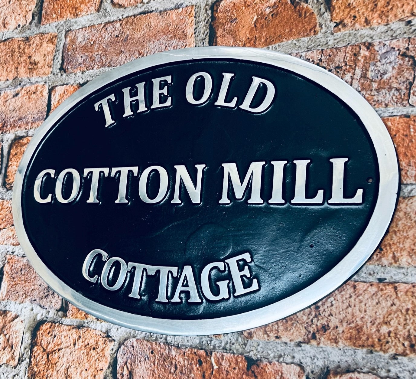 Metal House Sign