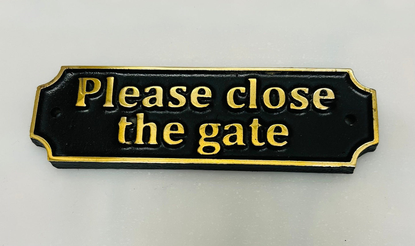 Brass Plaques for Gardens