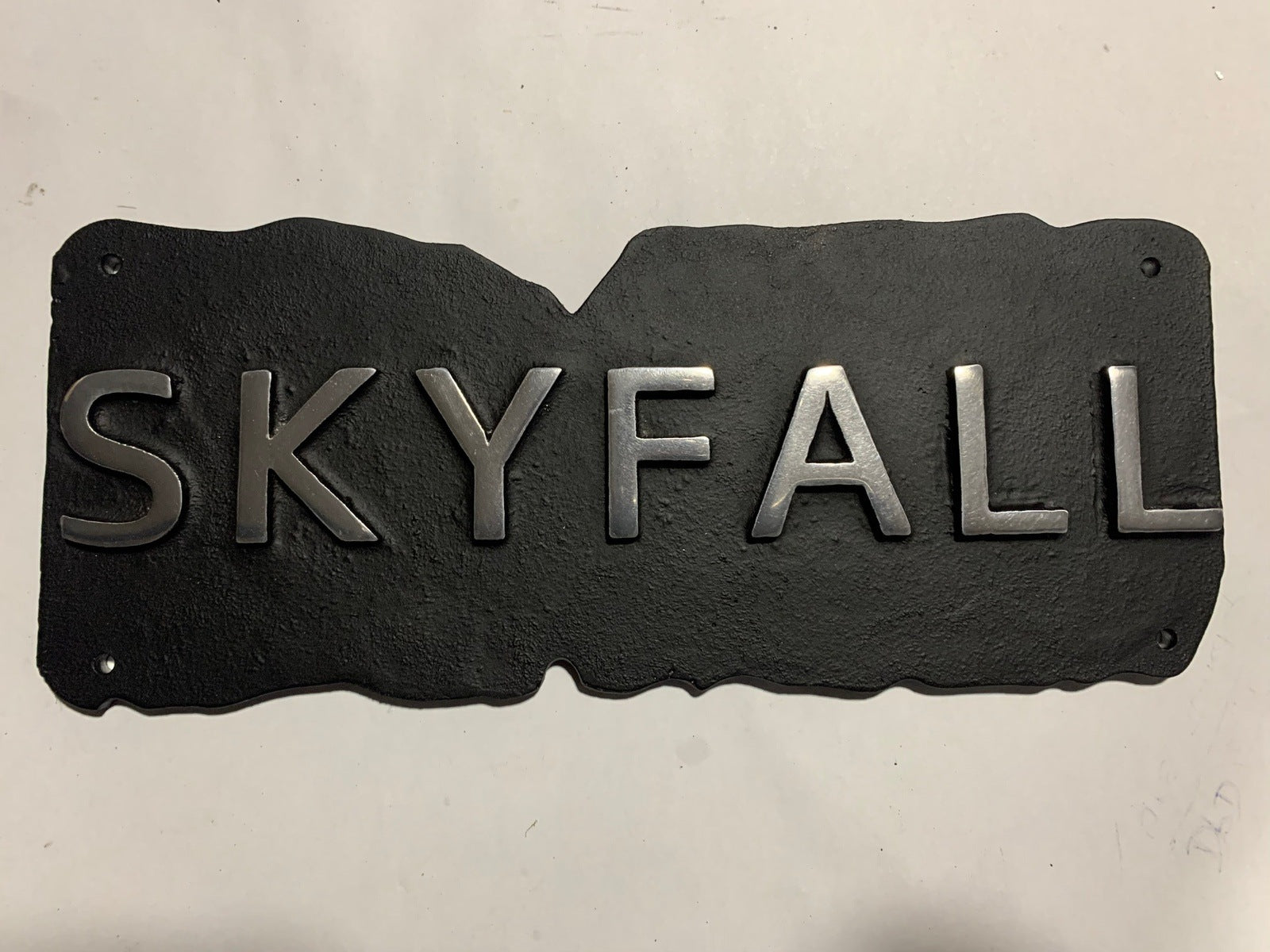 House name Sign Skyfall 007
