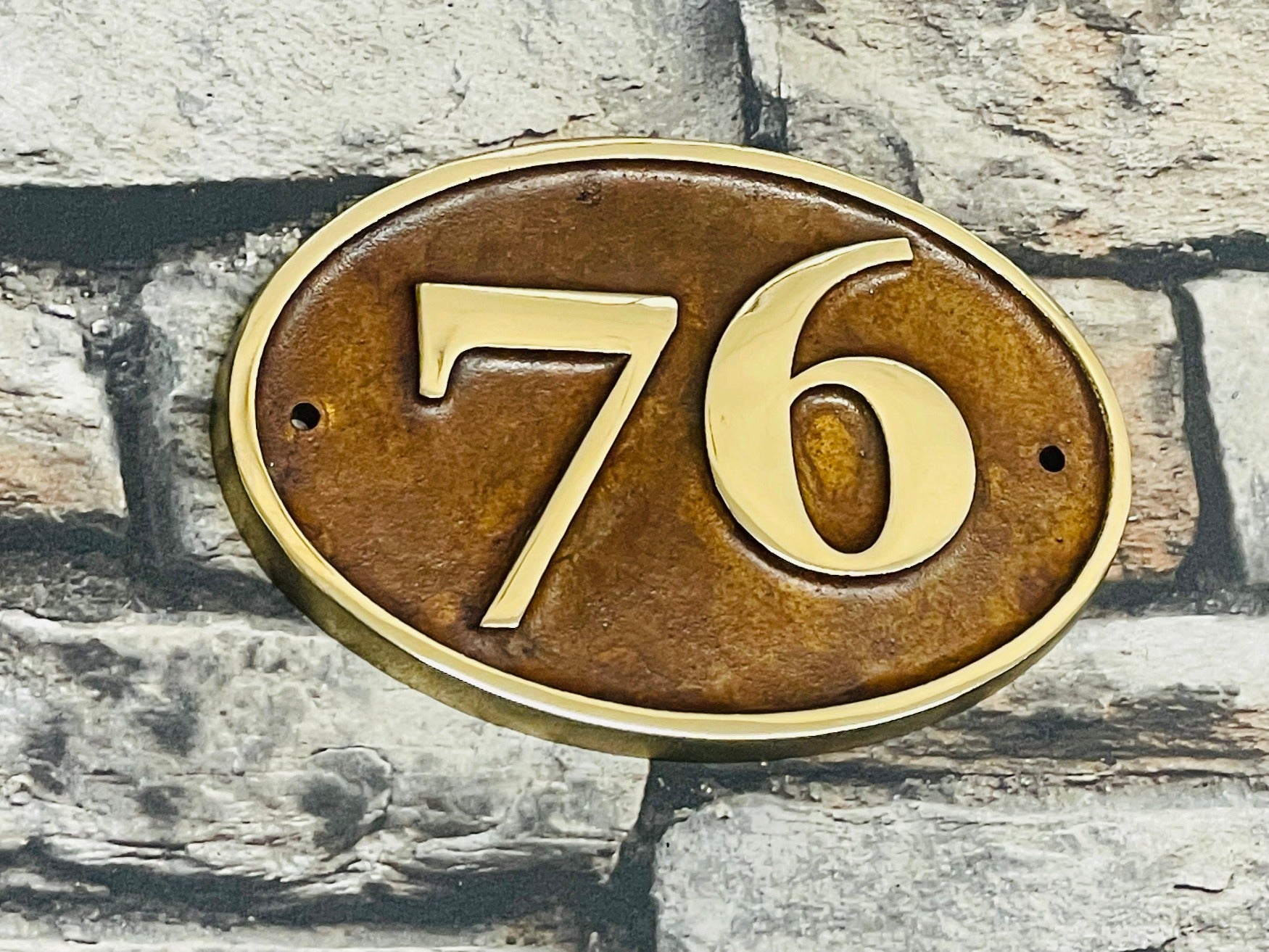 House Number Sign