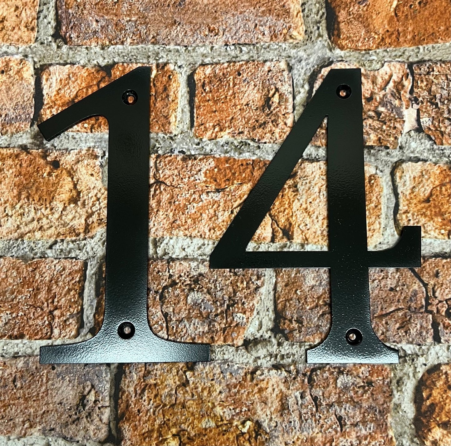 House Numbers Large in Aluminium