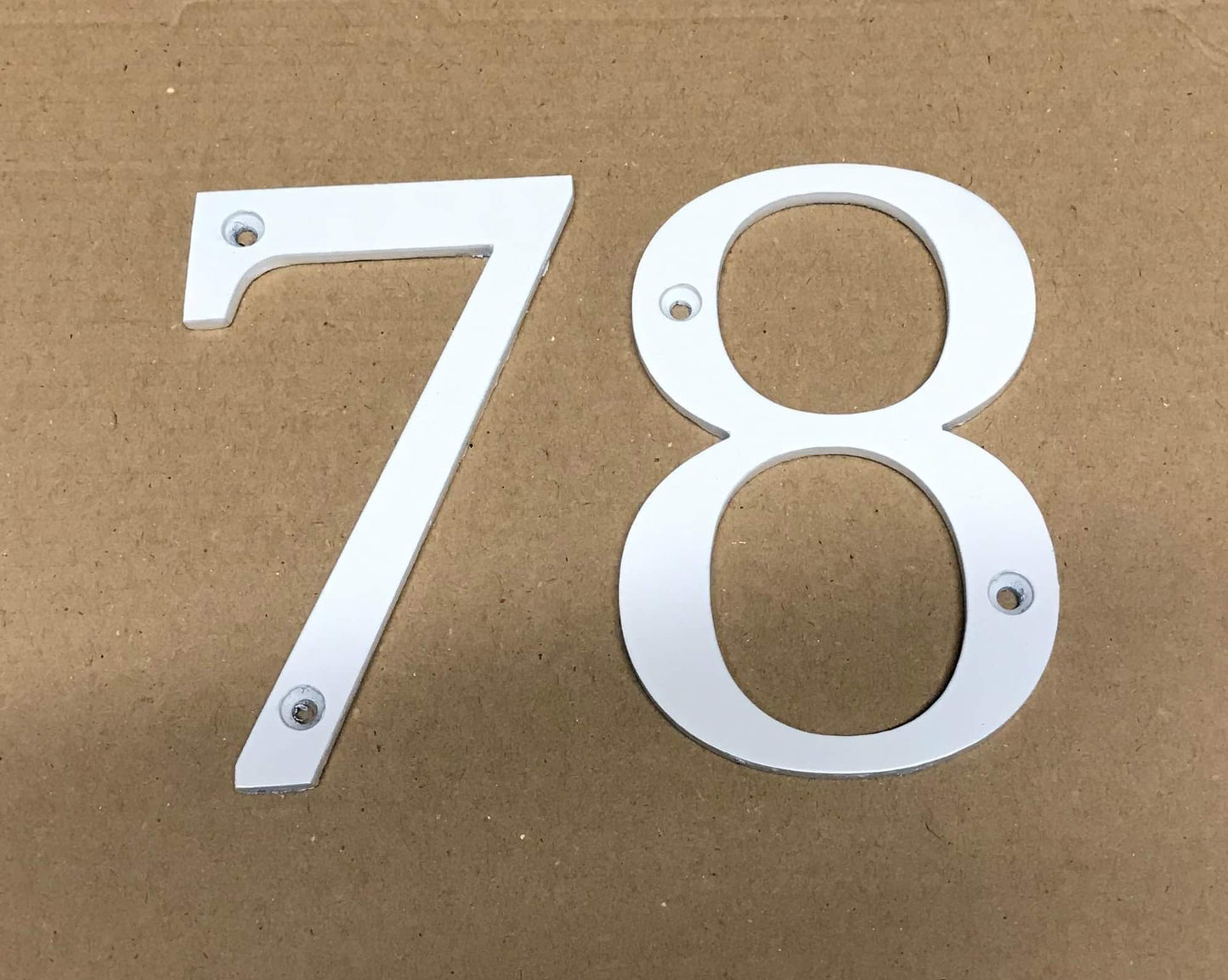 Metal House Numbers