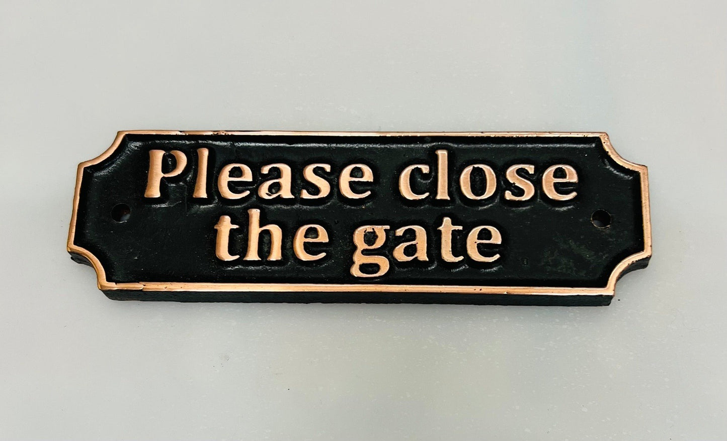 Copper Signs for gardens