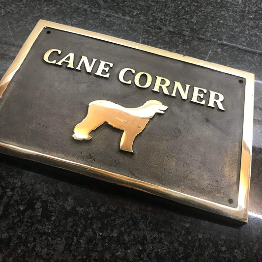 Bronze Plaque for Pets