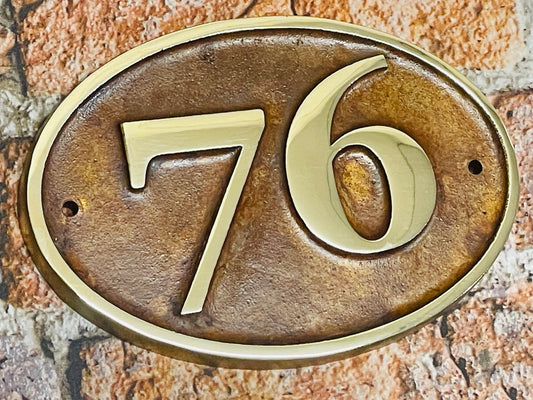 House Number Sign