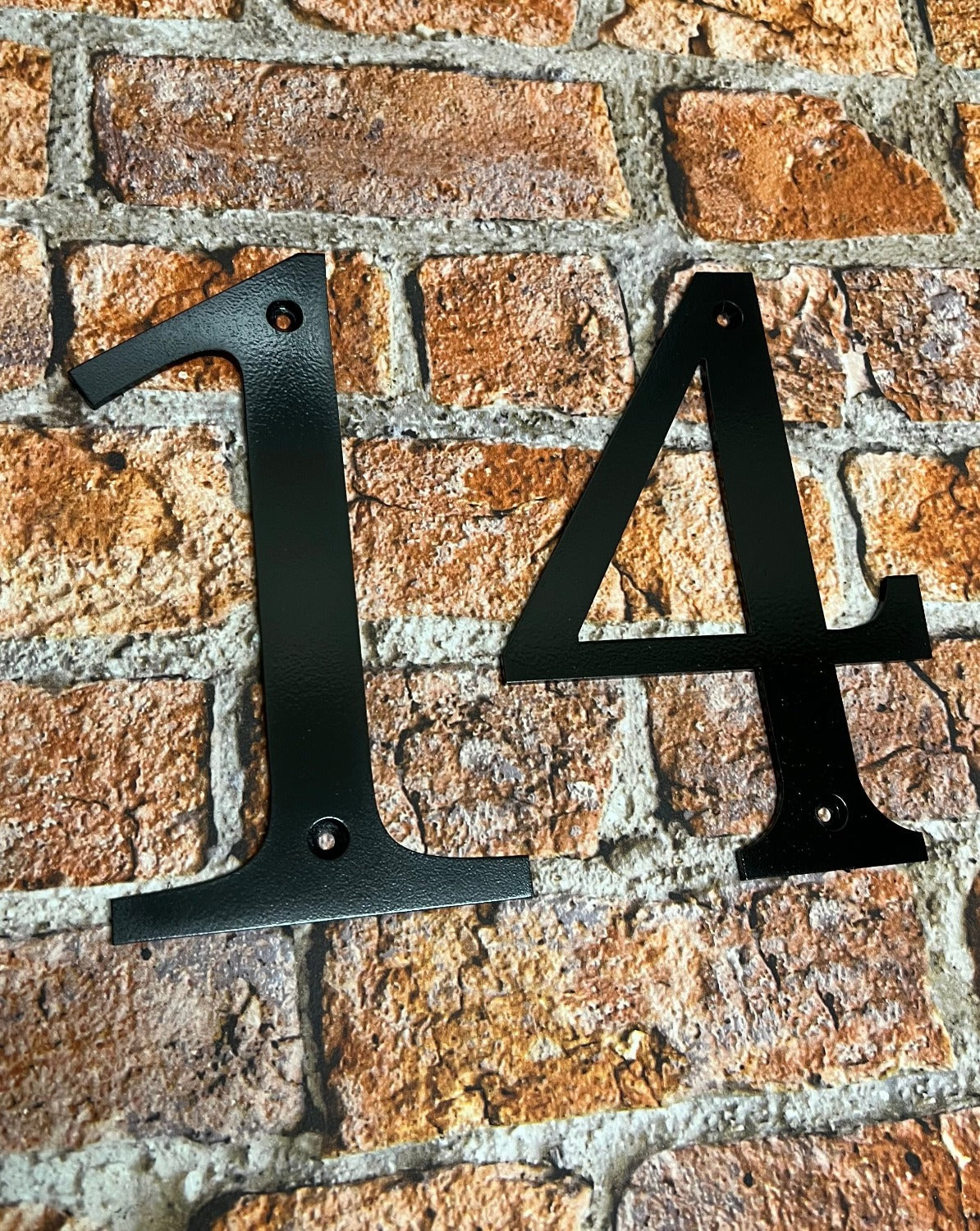 House Numbers Large in Aluminium