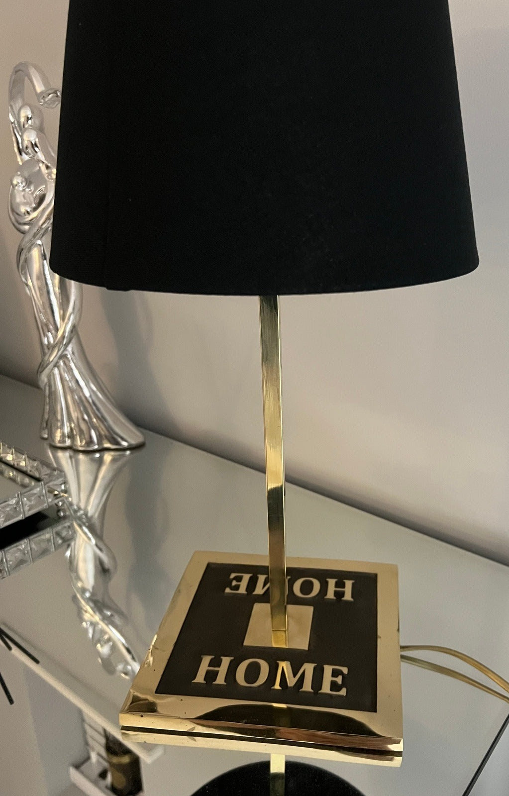 Cast Bronze Table Lamp