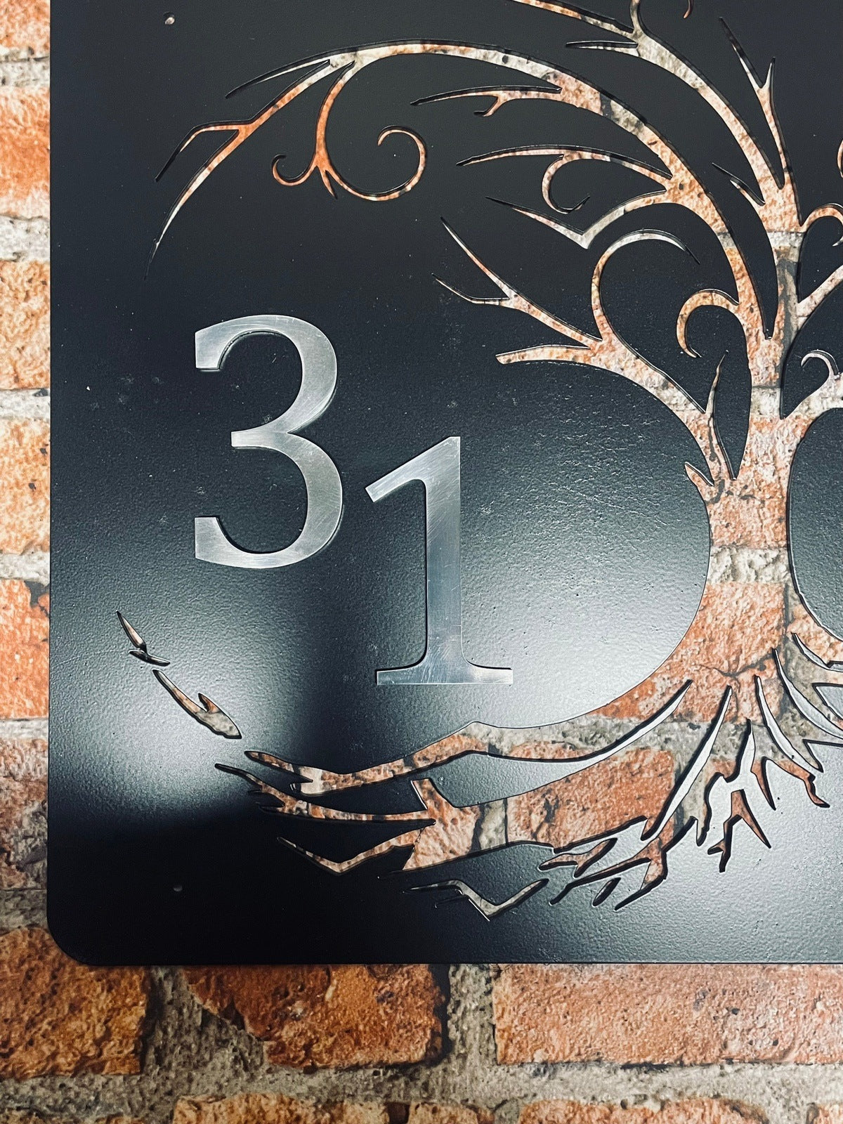 Decorative Steel House Sign