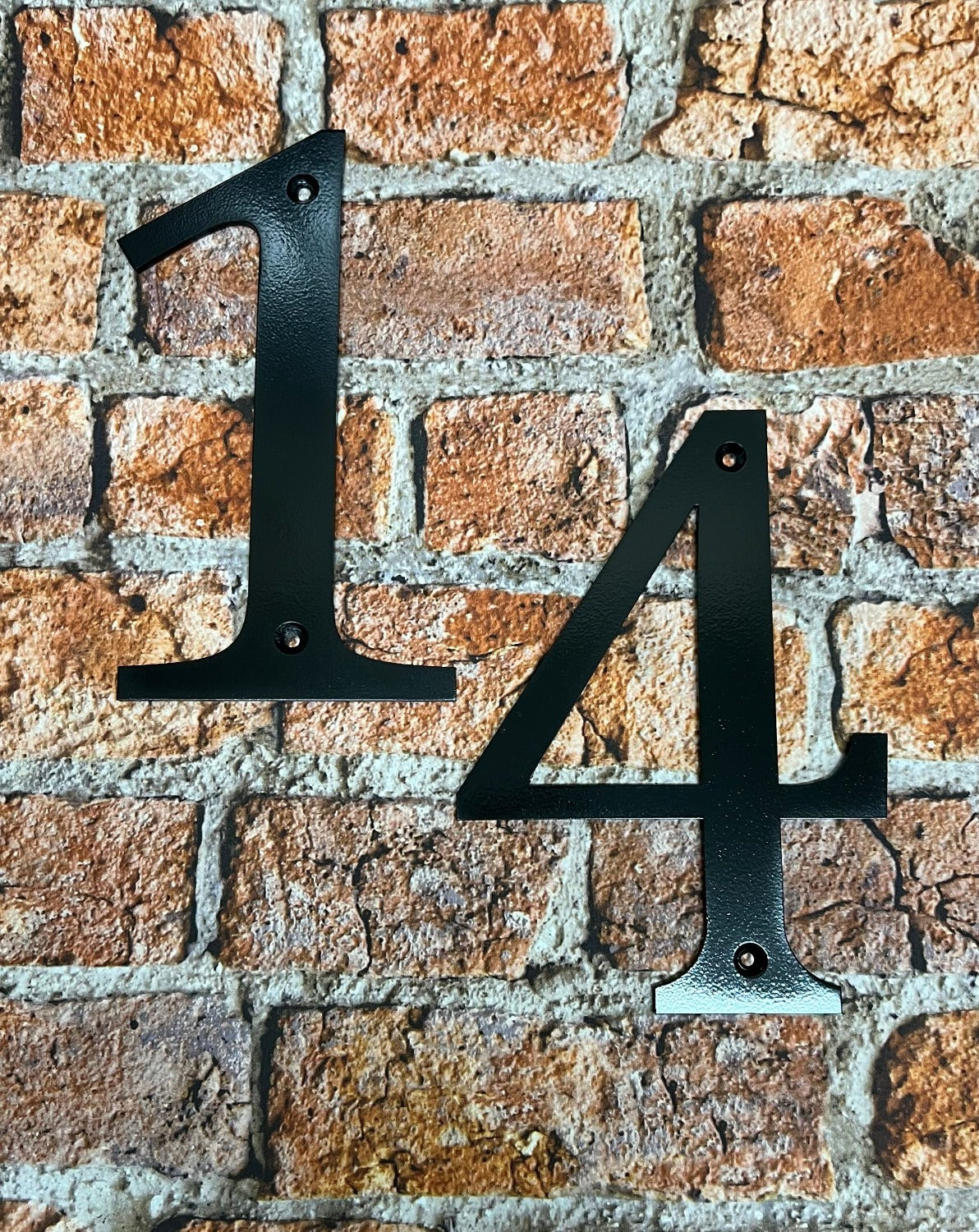 House Numbers Large in Aluminium