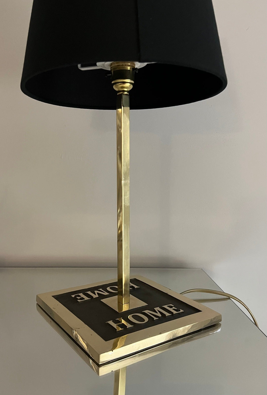 Cast Bronze Table Lamp
