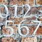 Metal House Numbers and door numbers