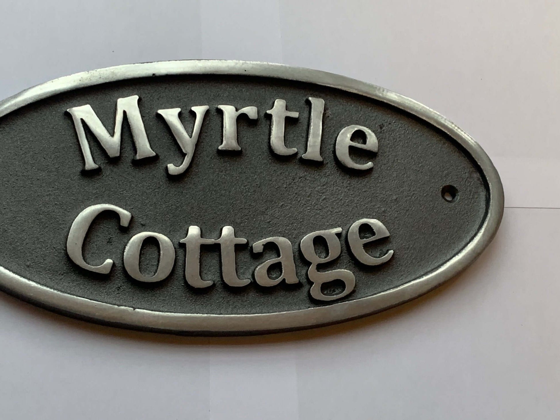 House Name Sign Cast aluminium Metal