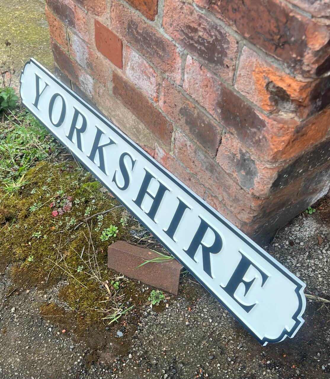 Cast Street Name Sign