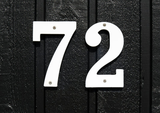 Custom Metal House Number Signs – Handcrafted by Majestic Metals