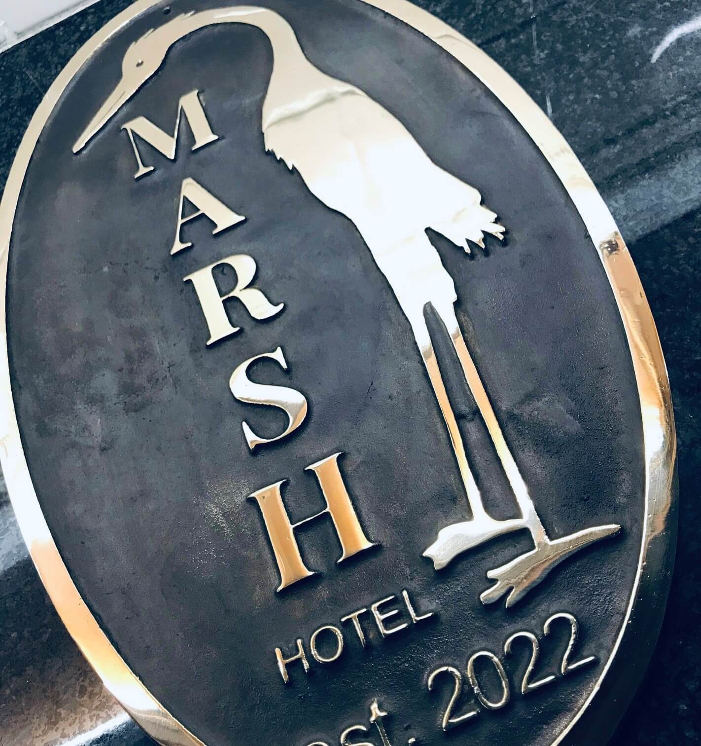 Luxury Hotel Signage | Bespoke Metal Signs for Hotels & Hospitality