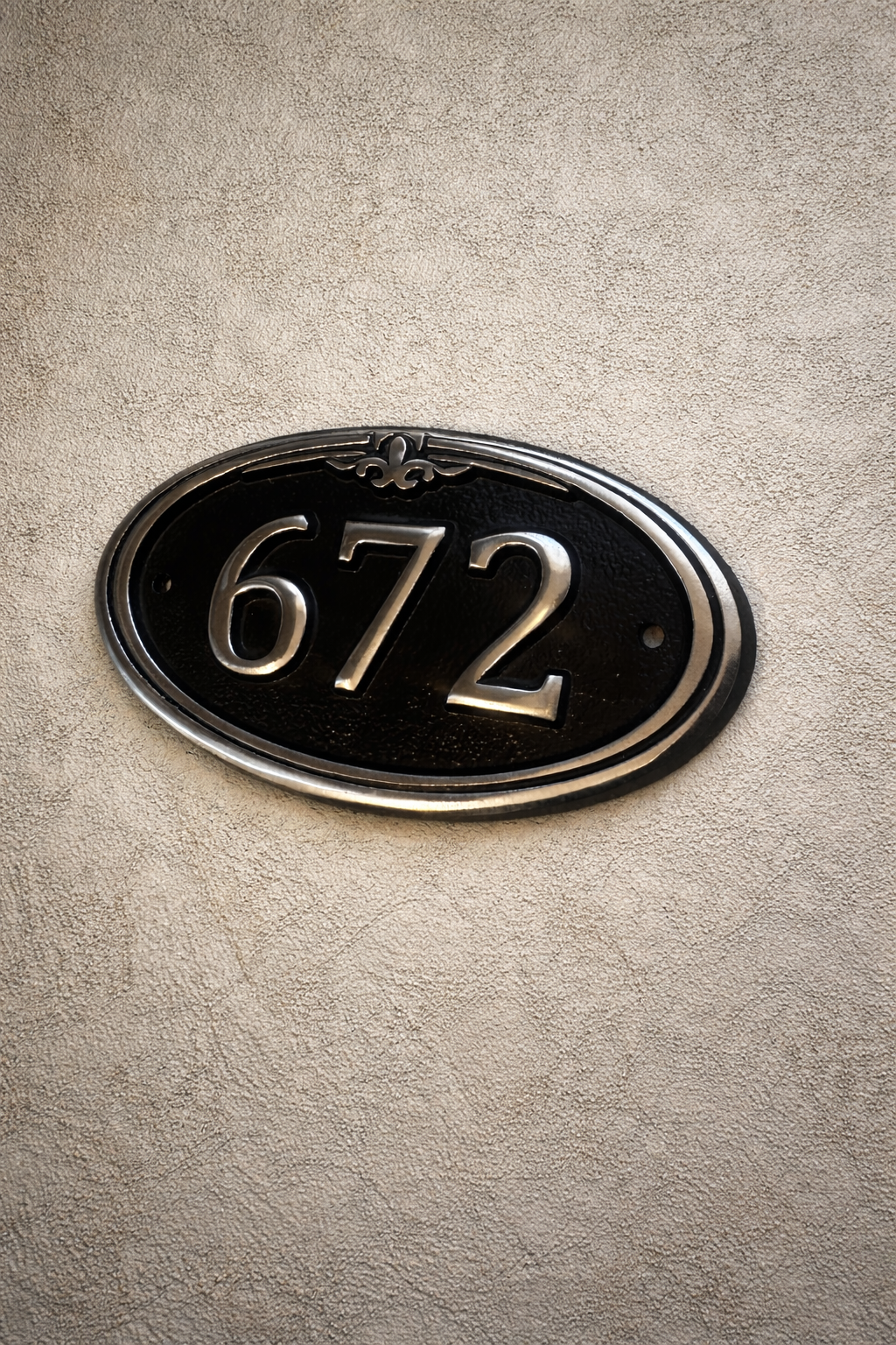 House number plaque / hotel room plaque
