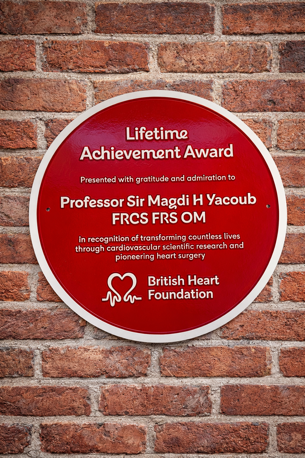 lifetime achievement plaque custom