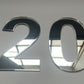 Acrylic house numbers