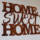 home sweet home sign