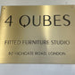 metal engraved plates