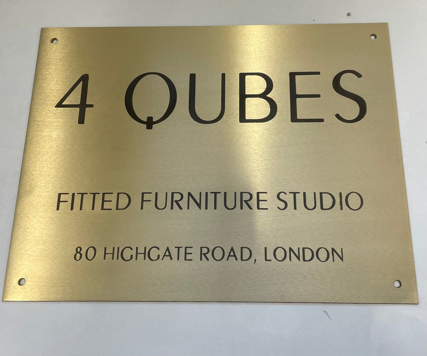 metal engraved plates