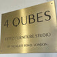 metal engraved plates