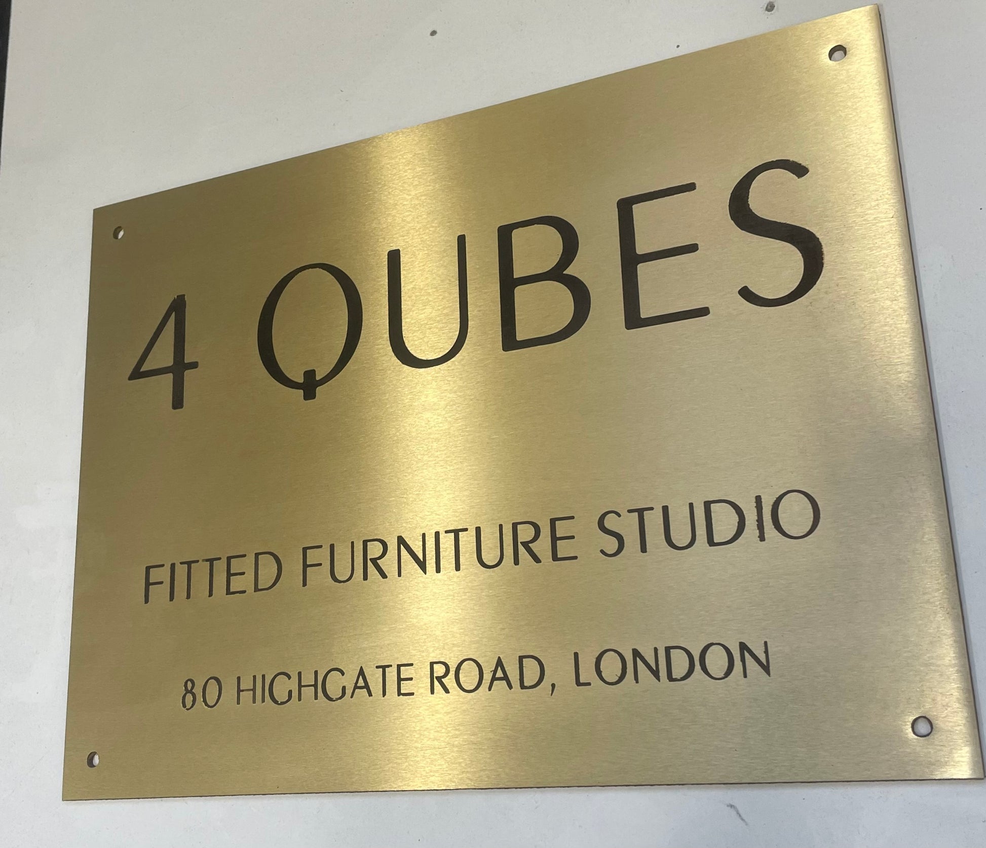 metal engraved plates