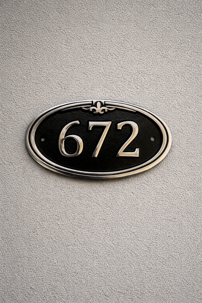 House number plaque / hotel room plaque