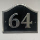 Number sign cast aluminium 