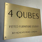 metal engraved plates