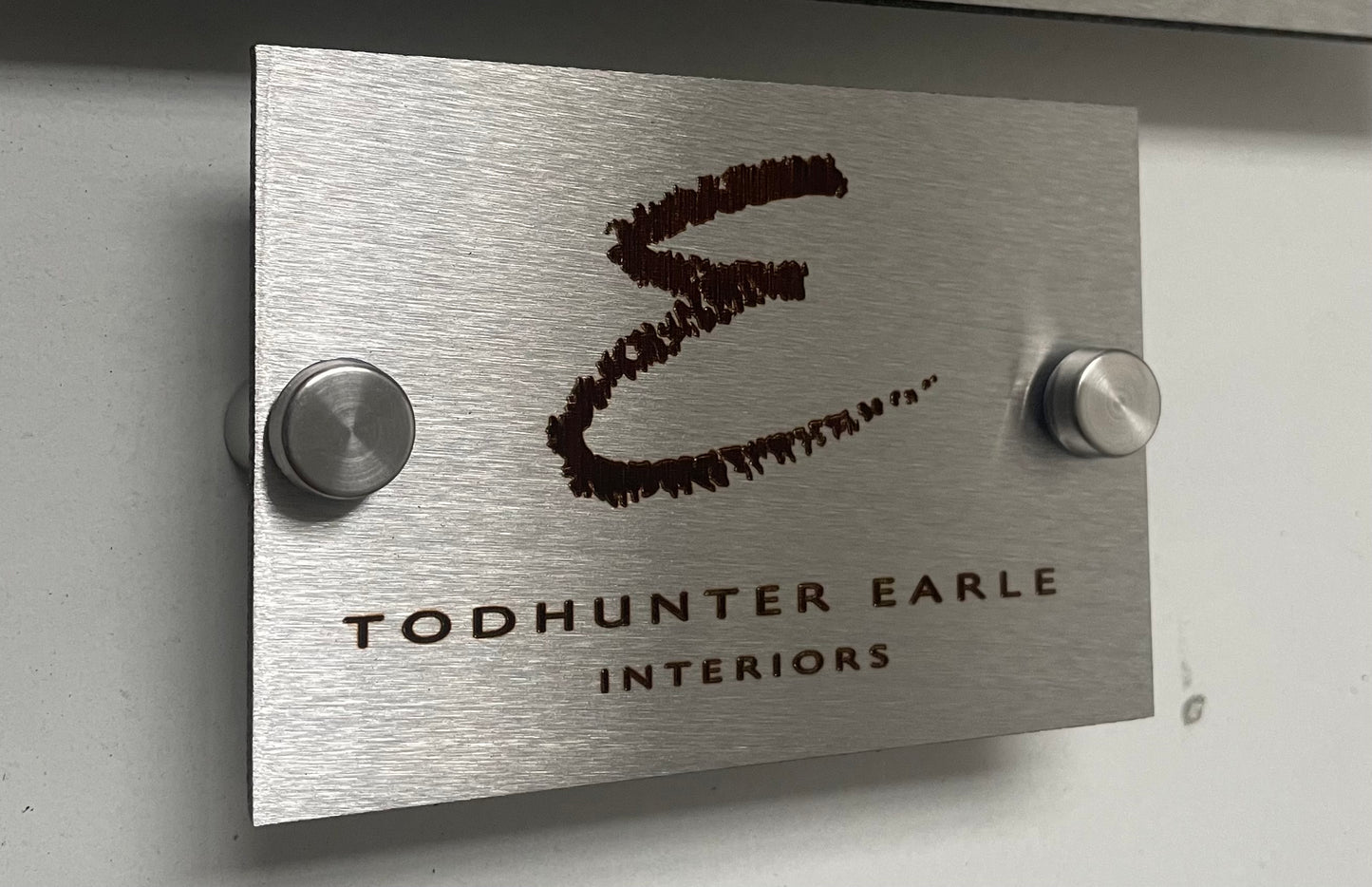 metal engraved plates