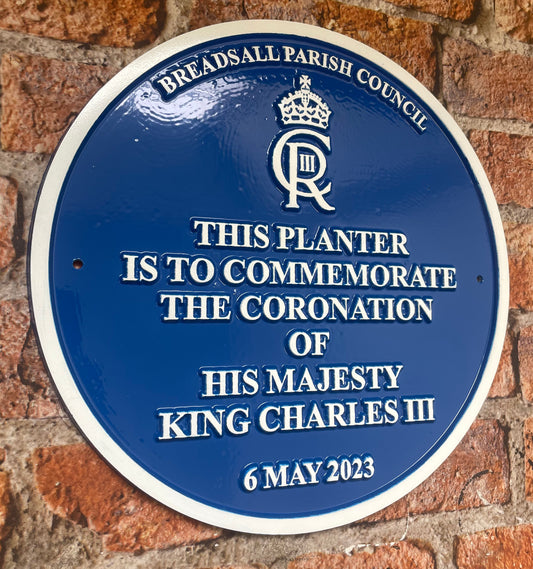 blue heritage plaque