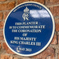 blue heritage plaque