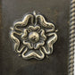 Traditional house sign, Bronze Plaque with Tudor Rose