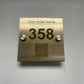 Hotel Room Numbers with QR code