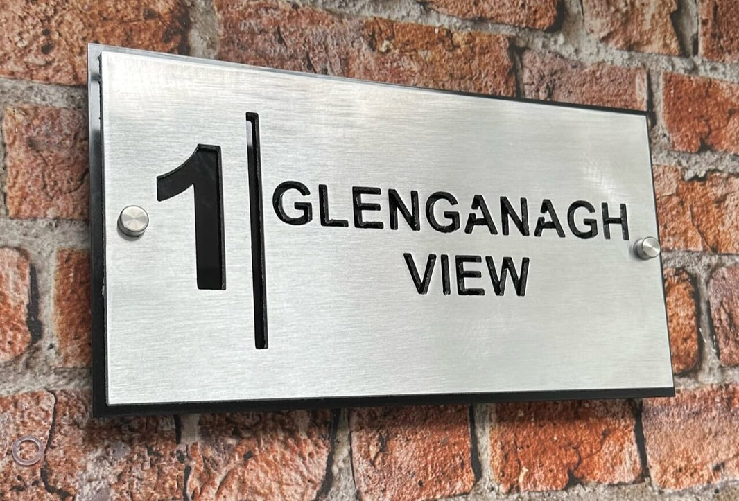 Metal House Name Signs Metal House Name Plaques