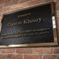silicon bronze plaque