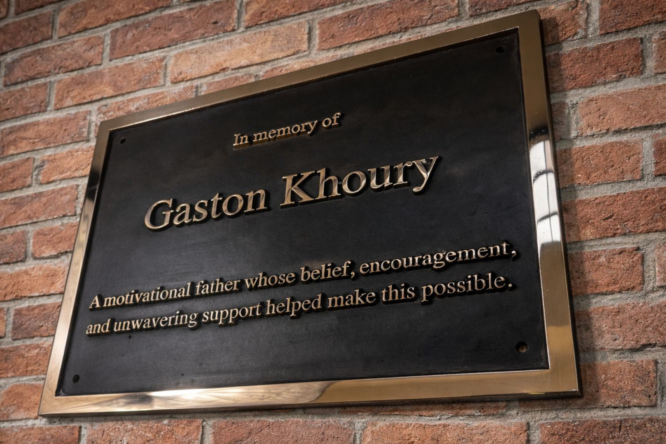 silicon bronze plaque