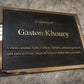 silicon bronze plaque