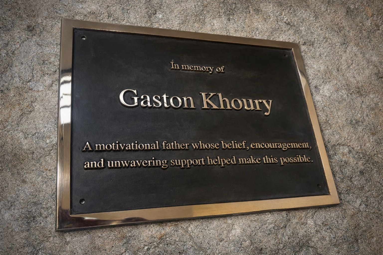 silicon bronze plaque