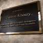 silicon bronze plaque