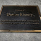 silicon bronze plaque