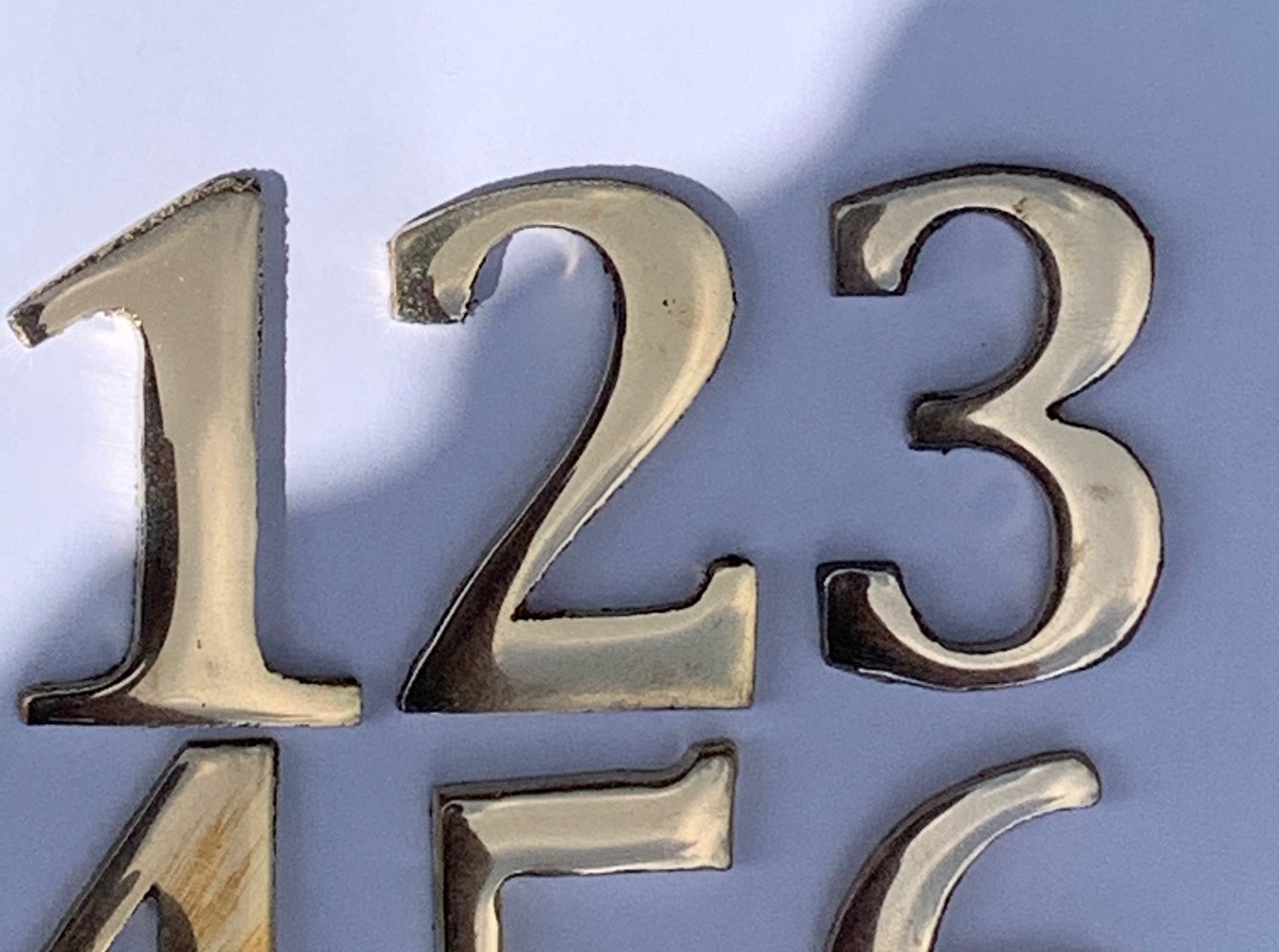 Metal House Numbers