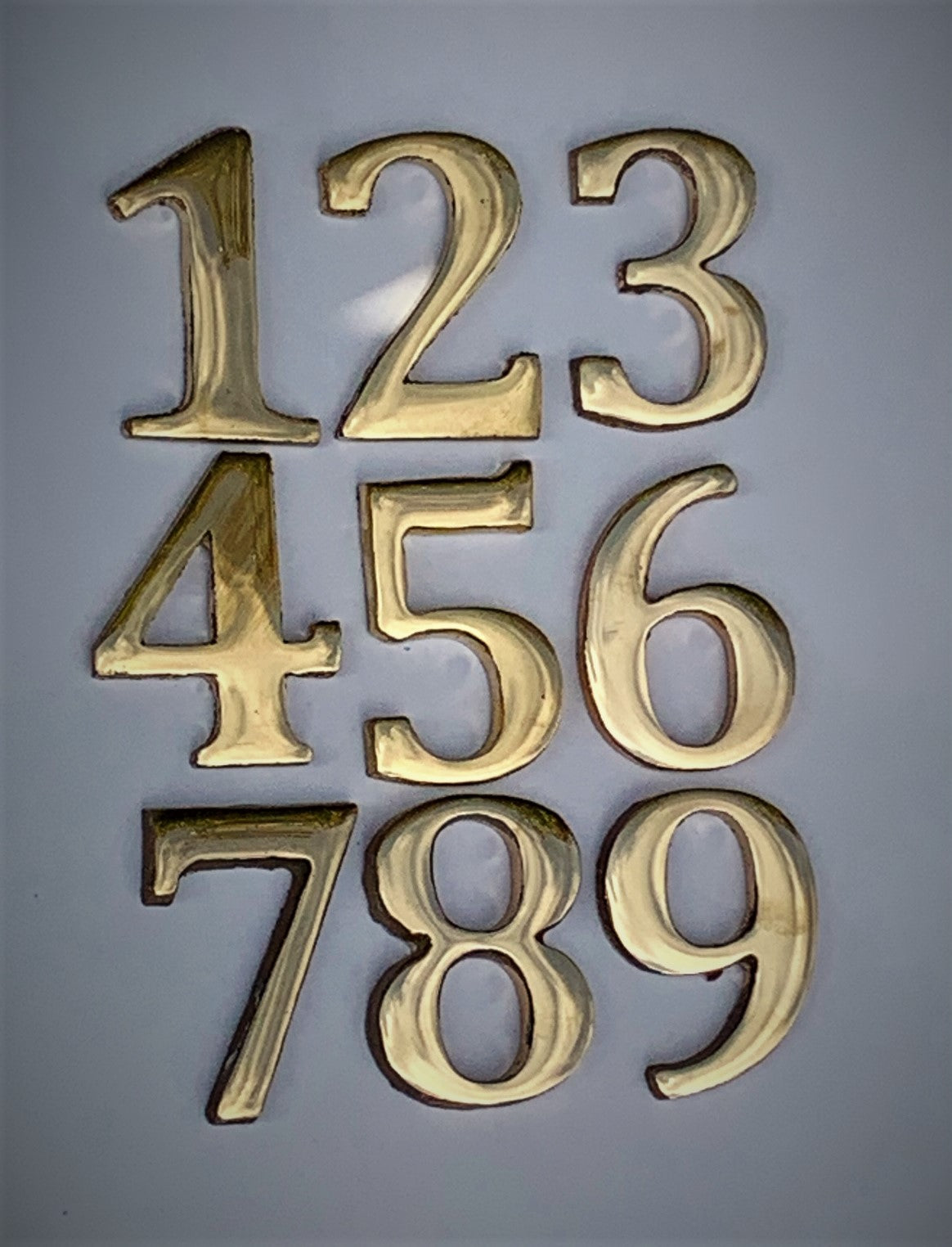 Metal House Numbers
