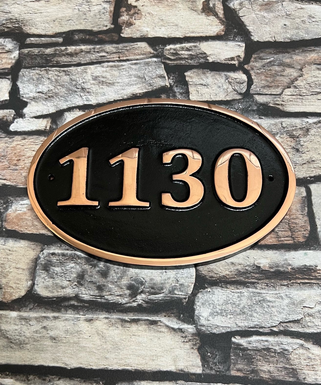 Number Signs in Copper – Majestic Metals Ltd