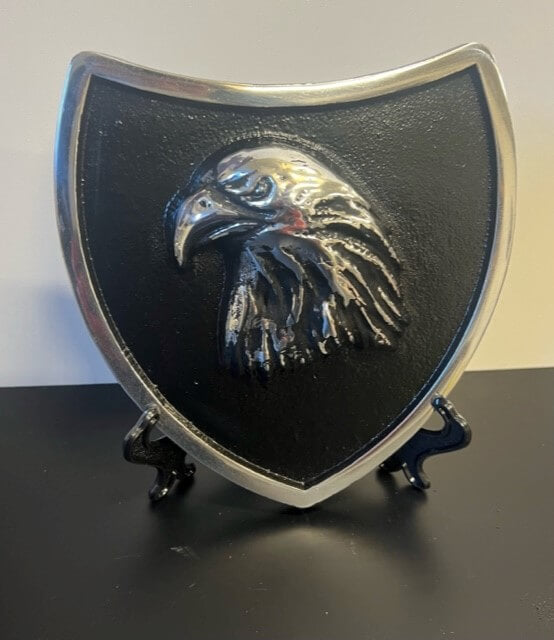 Eagle Metal Shield black background