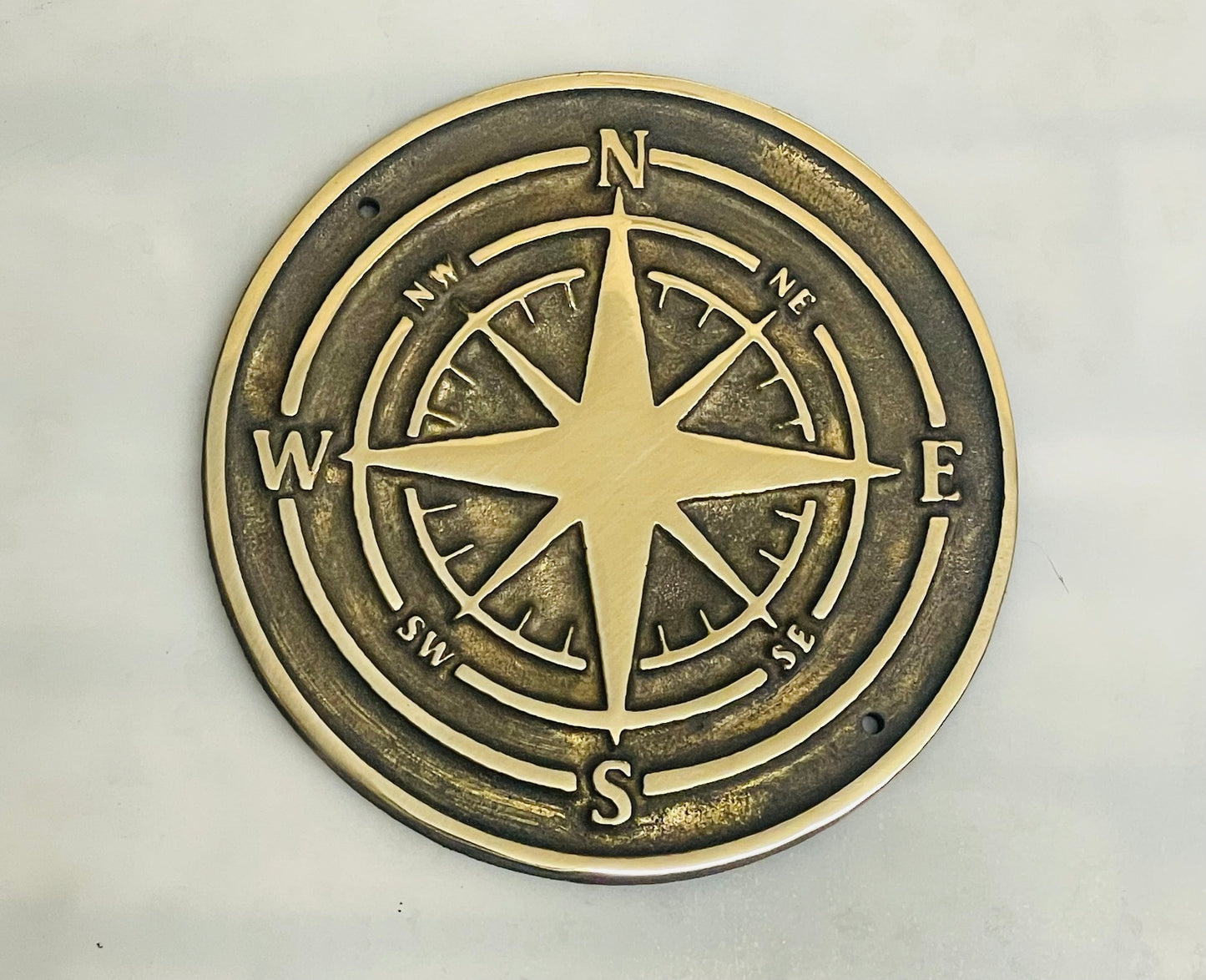 Garden Compass in bronze